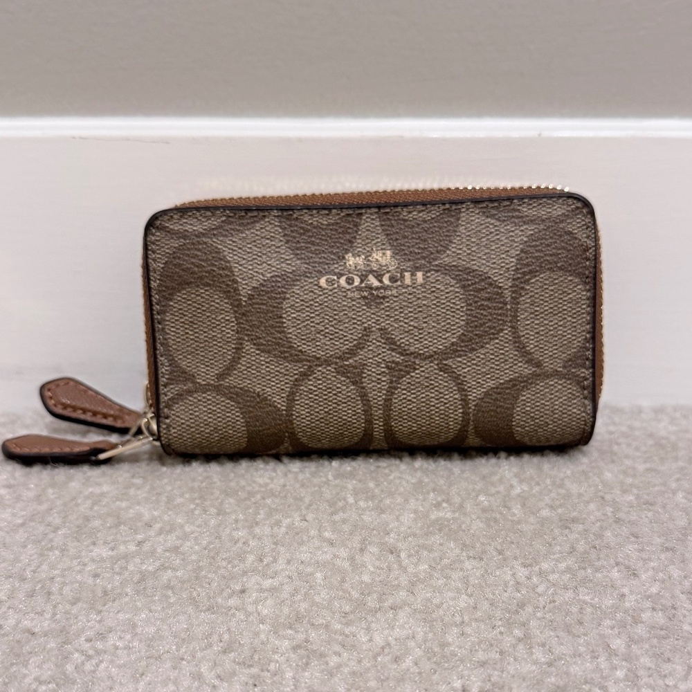 COACH Mini zipper wallet/Card holder